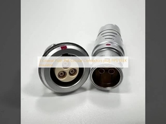 3 Coaxieel Push Pull Circular Connectors plug PPS PEEK Isolator