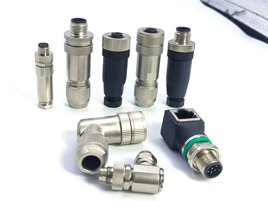 kwaliteit IP67 waterdicht cirkelvormig aansluitingstuk M5 M8 M9 M12 M16 M23 met kabelovervorming fabriek
