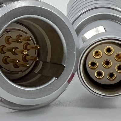 IP50 IP68 EMC Shieling Circular Push Pull Connectors 8 Pin BEXKOM