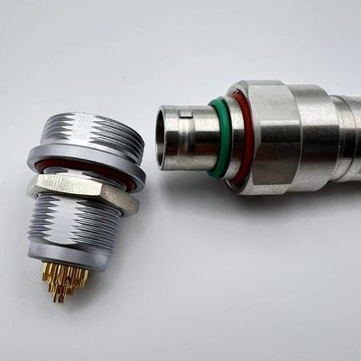 ODM Diep waterdichte elektrische connectoren Waterdichte stroomconnector roestvrij staal schelp