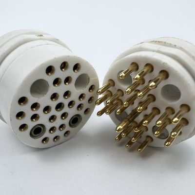 Coaxiale ip68 High Current Circular Connector 26 Signals Isolator Voor Endoscopie