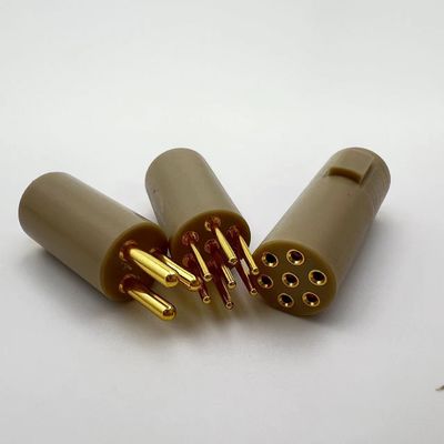 Goede prijs CNC PEEK Isolator Hoogdichtheid Circulaire Connector 26 Pin Odm online
